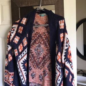 Flying tomato cardigan